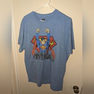 Superman t shirt size large